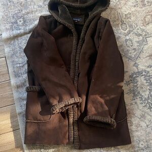 Jones New York Brown Pea Coat